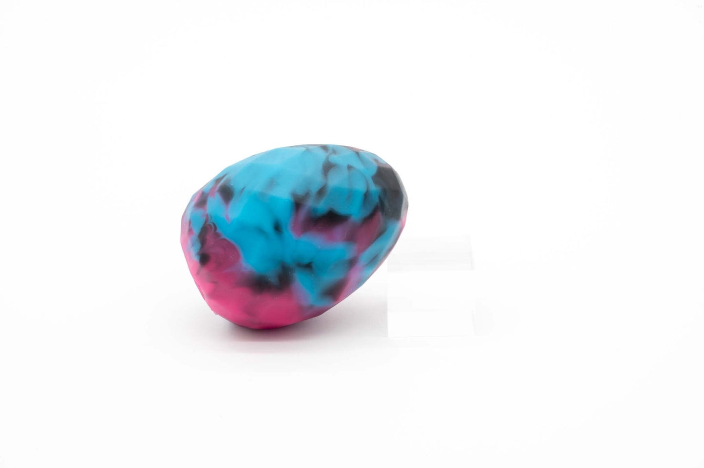 Geometric Silicone Egg - Custom SINGLE - Fantasy Sex Toy - Adult Toy - Platinum Silicone