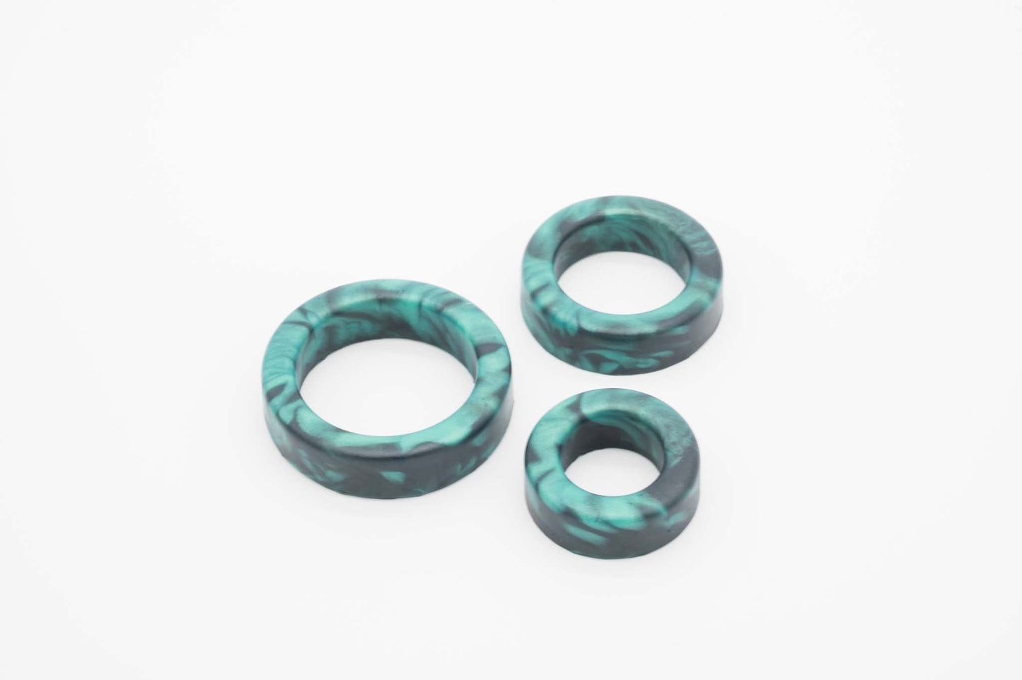 In Stock Cock Rings - Set of 3 - MED-SOFT - #698