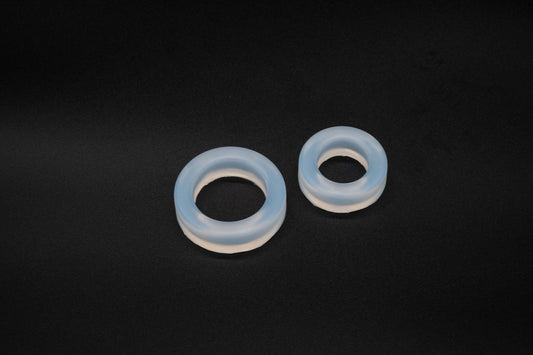 In Stock Cock Rings - Set of 2 - Med-Soft - #626